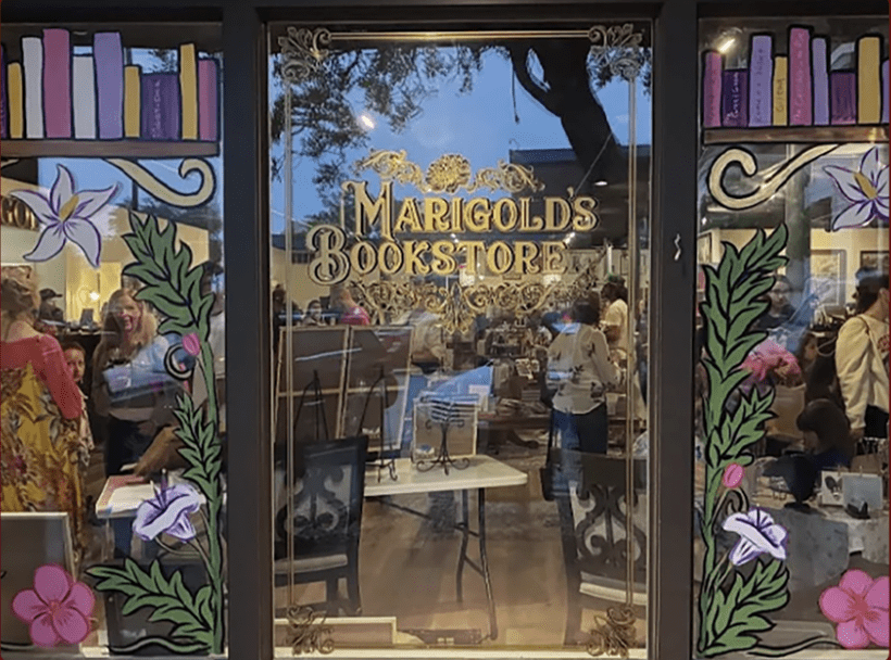 Marigold's bookstore